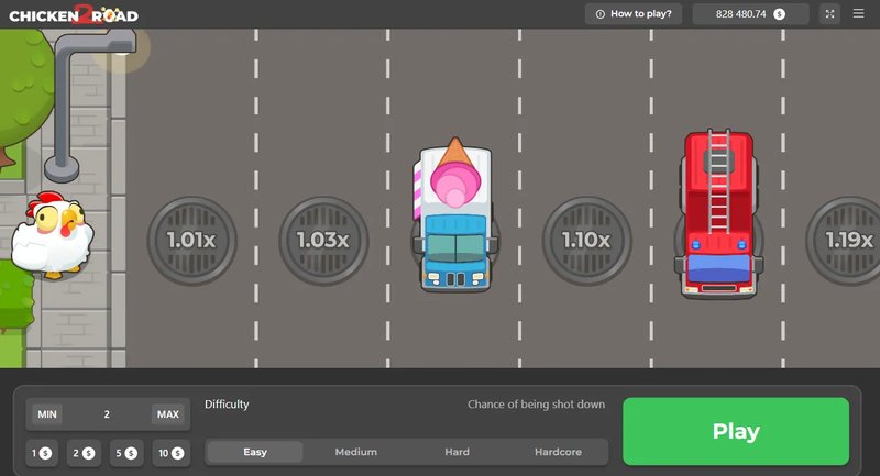 Spil Chicken Road 2 online gratis og vind kasino præmier.
