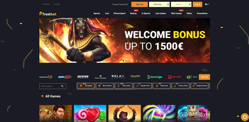 FreshBet Casino 2025