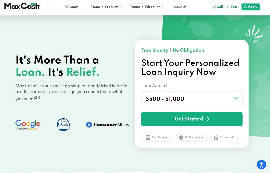 MaxCash – maxcash.com